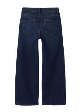 Calça Name It Rose azul marinho para menina.