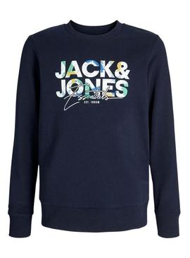 Moletom Jack and Jones Geplas marinho para criança.