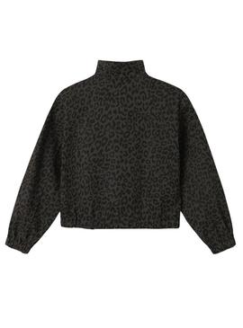 Jaqueta Name It Lela leopardo para menina
