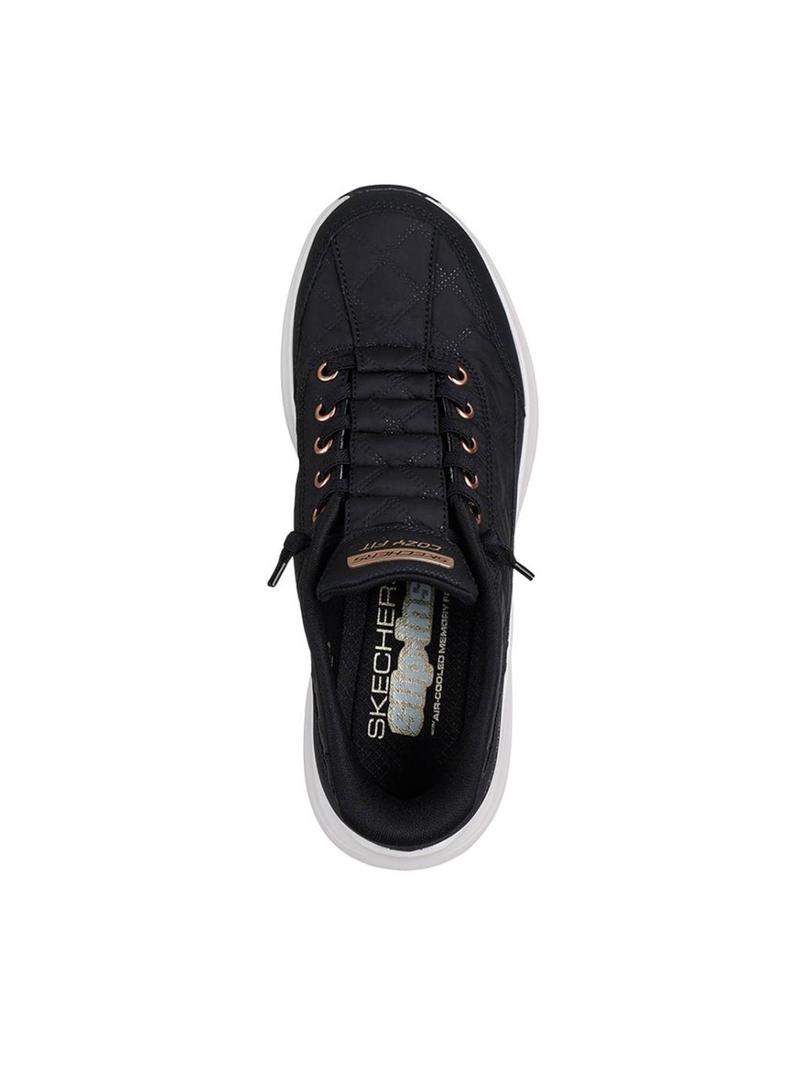 Sapatilhas Skechers Contour preto para mulher