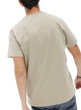 Camiseta O Polvo básico verde para homem.