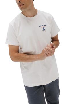 Camiseta El Pulpo Sealovers branco para homem