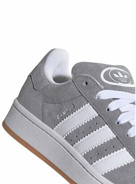 Sapatilhas Adidas Campus 00S Cinza para menina e menino
