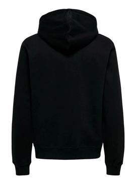 Moletom Only and Sons Curated preto para homens