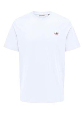Camiseta Only and Sons Dawson branca para homem