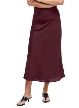 Saia Vila Viellette granada para mulher.