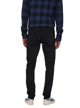 Calça Only and Sons Loom preta para homem