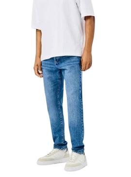 Calça jeans Only and Sons Tapered denim para homem