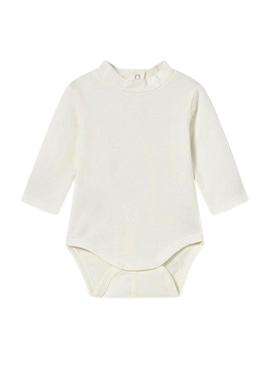 Conjunto Mayoral 3 peças em tricô verde para bebê.