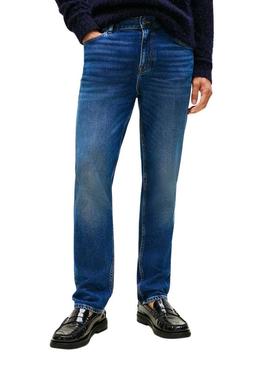 Calça jeans Tommy Hilfiger Denton mid para homem.