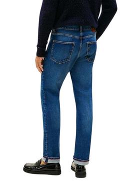 Calça jeans Tommy Hilfiger Denton mid para homem.