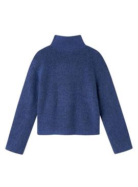 Nome da camisola Jersey Name It Nuva azul para menina.