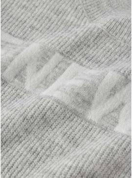 Camisola Name It Nuva cinza para menina