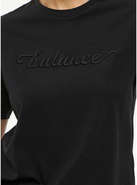 Camiseta Vila Visybil Balance preta para mulher.