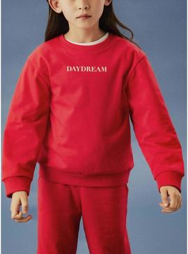 Moletom Name It Noriana vermelho para menina