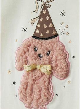 Camiseta Name It Ninna bege para menina