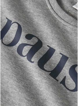 Moletom Name It Nello cinza para menino