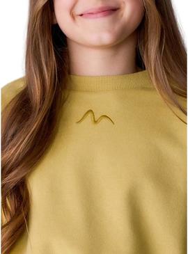 Moletom Mayoral mostarda para menina
