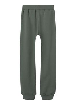 Calça de fato de treino Name It Nello verde para menino
