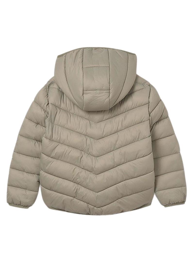 Jaqueta acolchoada Mayoral soft verde para menina.