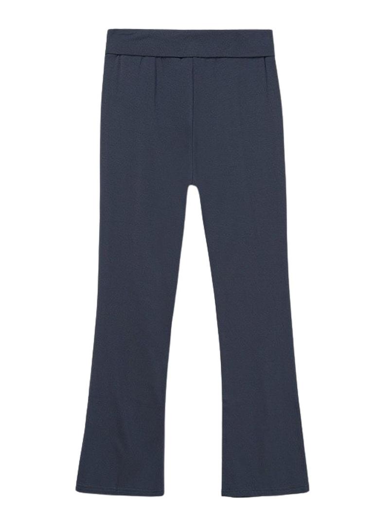 Leggings Mayoral cintura dobrada azul para menina