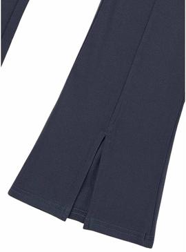 Leggings Mayoral cintura dobrada azul para menina