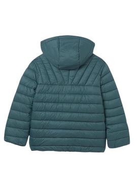Jaqueta leve acolchoada verde da Mayoral para menino.