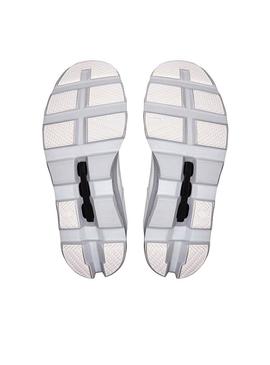 Tênis On Cloudmosnter branco para homem.