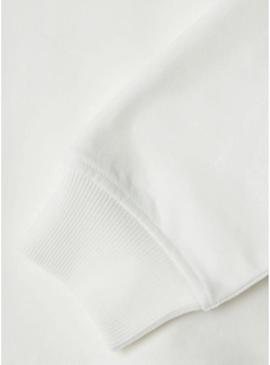 Moletom Pepe Jeans Alaia branco para menina