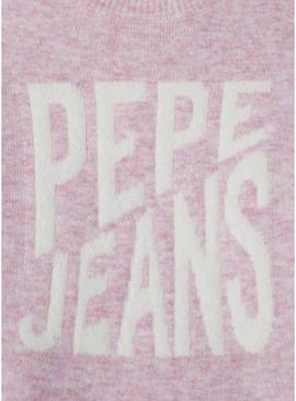 Camisola Pepe Jeans Bekky rosa para menina