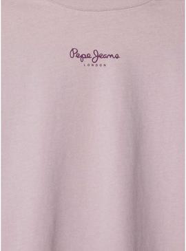 Camiseta Pepe Jeans Ally rosa para menina