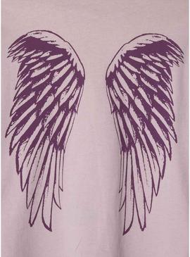 Camiseta Pepe Jeans Ally rosa para menina