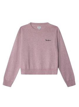 Camisola Pepe Jeans Bayla rosa para menina.