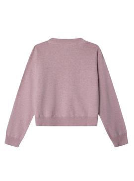 Camisola Pepe Jeans Bayla rosa para menina.