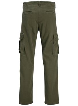 Calças Jack and Jones Kane Jonnie verde criança