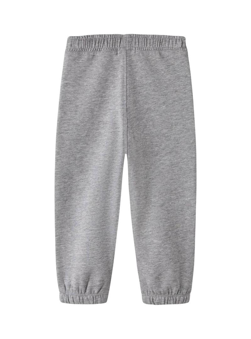 Calça de moletom Name It Nyree cinza para menino.