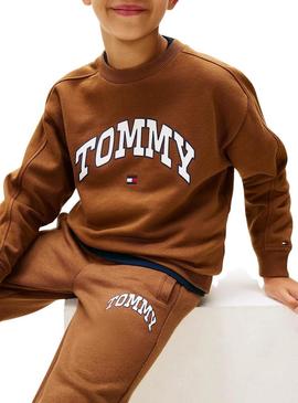Calça de moletom Tommy Hilfiger Varsity para menino.