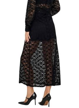 Saia Only Chigo preta para mulher