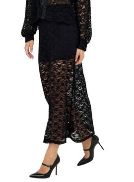 Saia Only Chigo preta para mulher