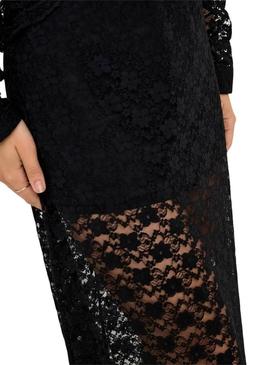 Saia Only Chigo preta para mulher