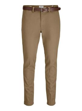 Calça Jack and Jones Marco marrom para homem
