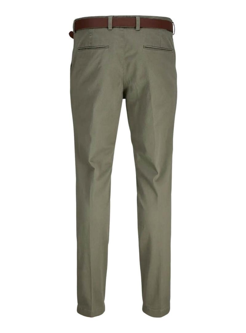 Calça Jack and Jones Marco verde para homem.