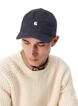 Boné Carhartt Madison Wax azul marinho para mulheres e homens