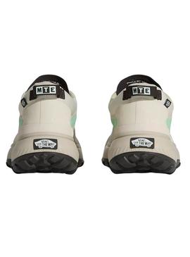 Sapatilhas Vans Crosspath bege e verde para mulher