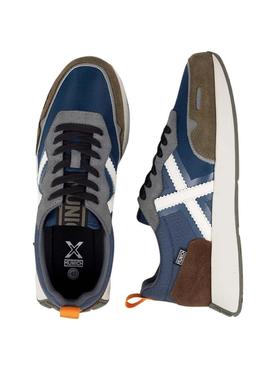 Tênis Munich Xemine 85 azul para homem.