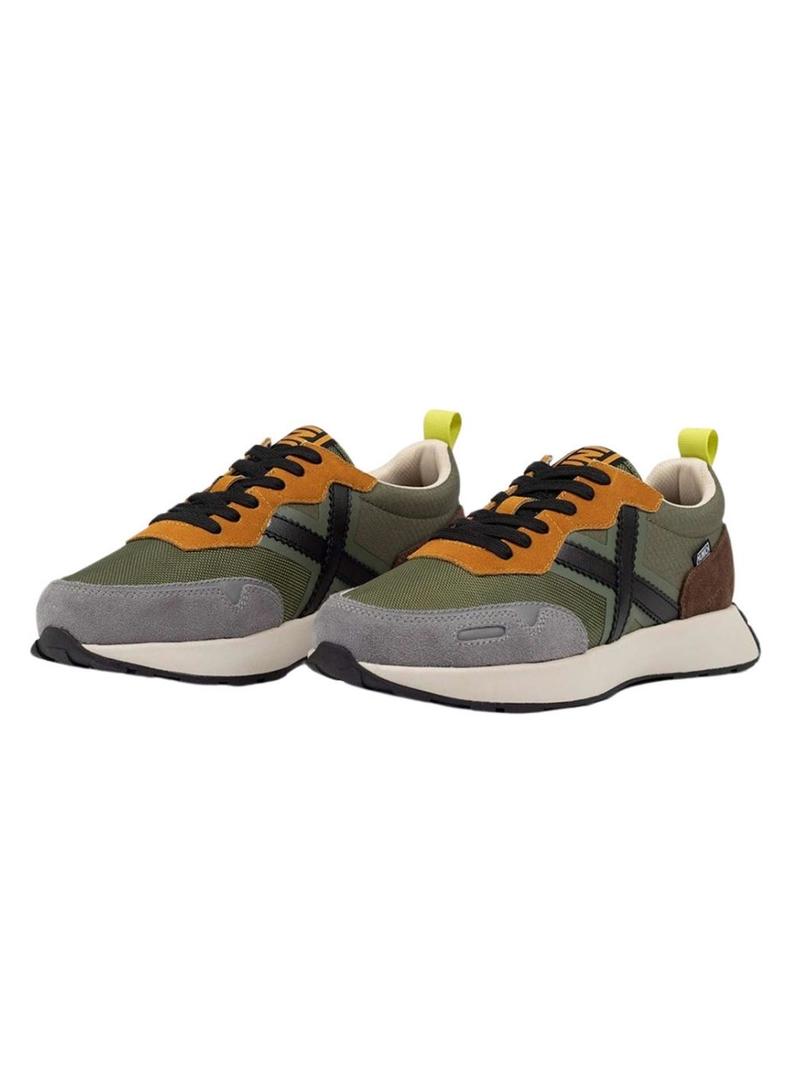 Sapatilhas Munich Xemine 82 verde para homem.