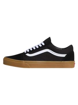 Tênis Vans Old Skool preto para homem.