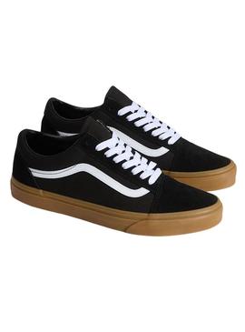 Tênis Vans Old Skool preto para homem.
