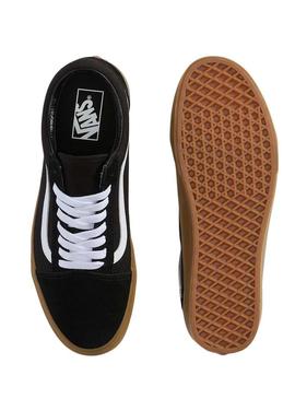 Tênis Vans Old Skool preto para homem.
