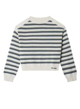 Camisola Pepe Jeans Beck listrada para menina